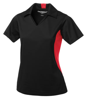 COAL HARBOUR® SNAG RESISTANT COLOUR BLOCK LADIES' POLO L4001