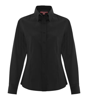 COAL HARBOUR® NON-IRON 100% COTTON TWILL LADIES' SHIRT L6017