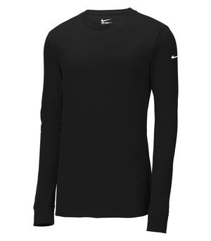 NIKE Dri-FIT COTTON/POLY LONG SLEEVE TEE NKBQ5230