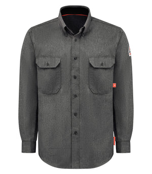 BULWARK&reg; FR iQ SERIES&reg; COMFORT WOVEN MEN’S LIGHTWEIGHT FR LONG SLEEVE SHIRT. QS50 Special Order - XPRESS Feature Item QS50