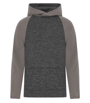 ATC™ DYNAMIC HEATHER FLEECE TWO TONE YOUTH HOODIE Y2047