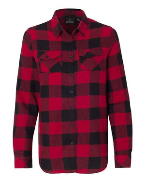 Burnside - Women's Yarn-Dyed Long Sleeve Flannel Shirt - 5210