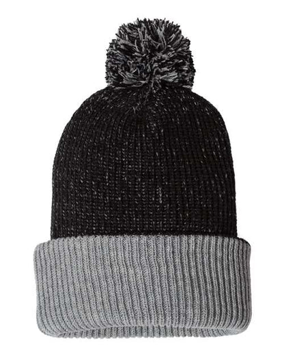 Tuque à pompon et revers 12" - SP70