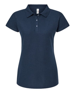 M&O - Women's Soft Touch Polo - 7007