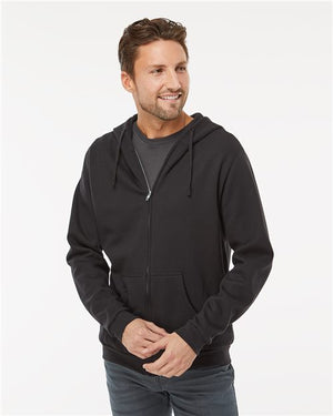 M&O - Unisex Zipper Fleece Hoodie - 3331